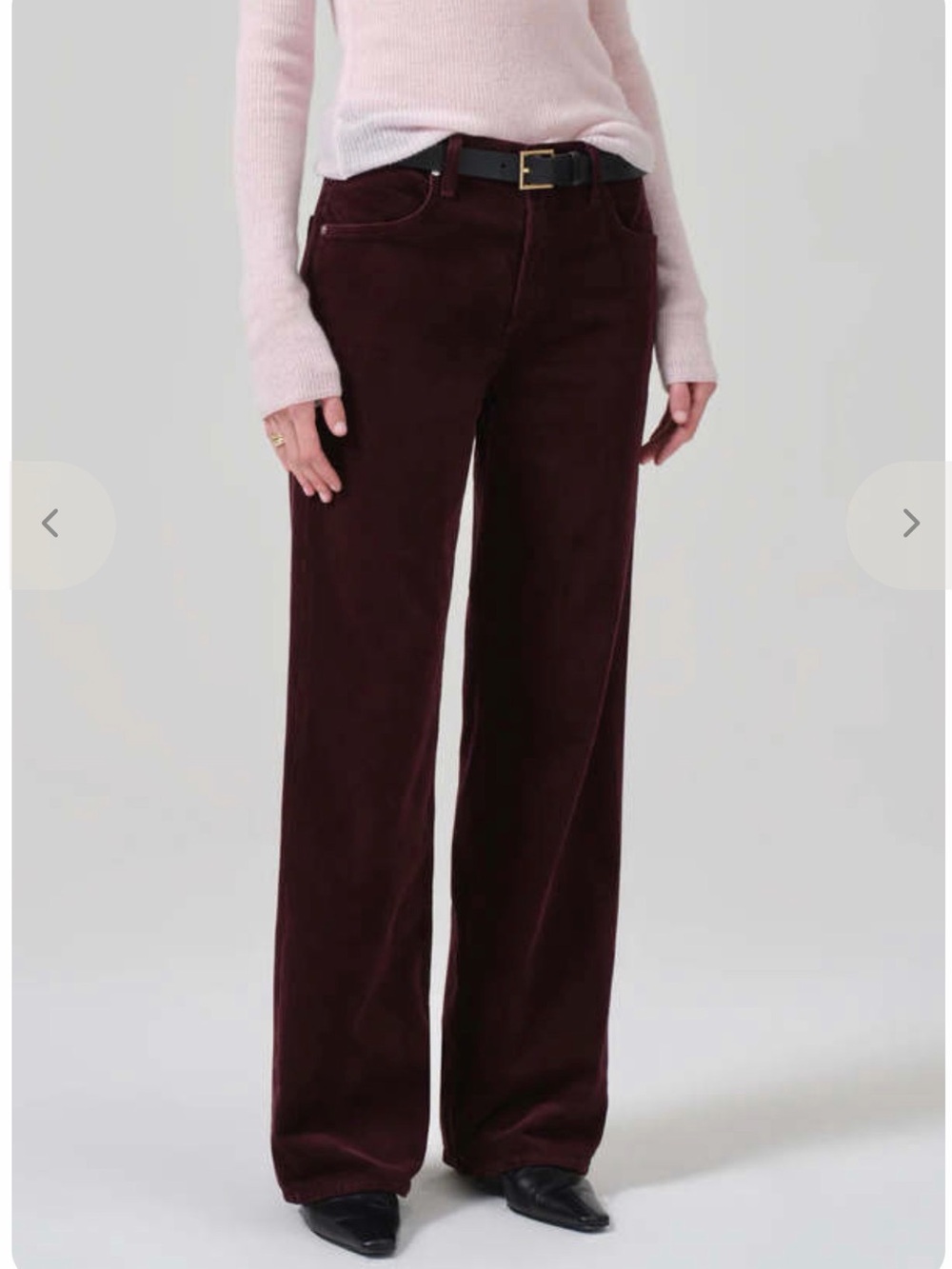 Citizens Of Humanity “ANNINA’s “ 29 corduroy